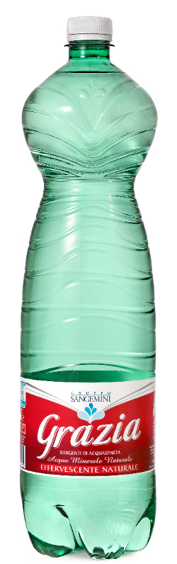 Grazia Acqua minerale effervescente naturale bottiglia Pet